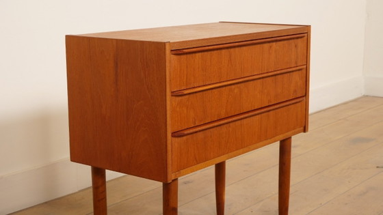 Image 1 of Commode vintage | 3 tiroirs | Table de chevet