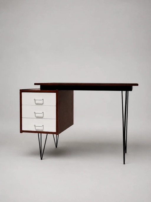 Escritorio vintage Tijsseling con patas de horquilla