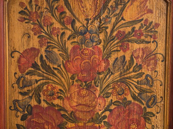 Antique painted armoire in pine wood – Austria, Year 1831 – Wardrobes, Rustic (photo 40 of 40)