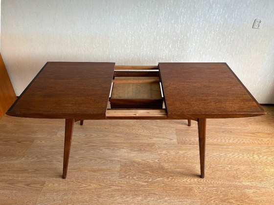 Image 1 of Mid - Century Teak Dining Table (1963) - Handmade & Extendable