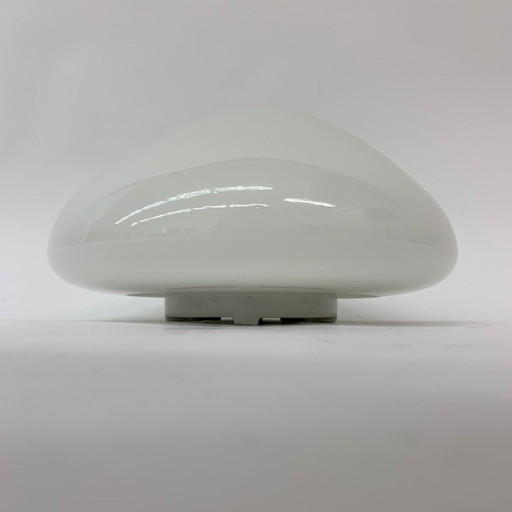 Lampe de plafond/applique Lindner en verre 961 Wilhelm Wagenfeld - années 1950