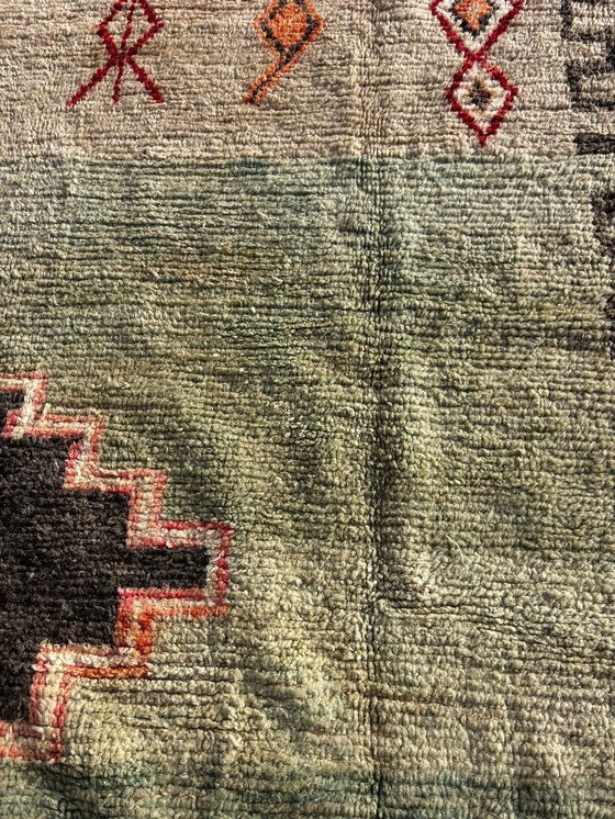 Image 1 of Moroccan Pink Boujad Wool rug 200x300 cm - Berber rug -Vintage Moroccan rug