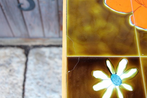 Image 1 of Vintage sideboard in bamboo and rattan in the style of Audoux Minet