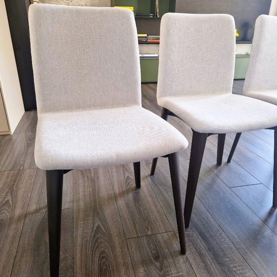 Image 1 of 4 chaises mod Doris Giellesse