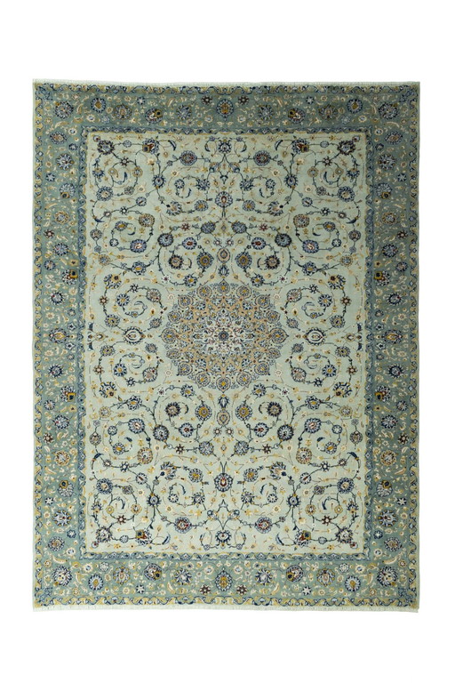 Handgeknoopt Perzisch tapijt - Kashan kurk 405 x 306 cm