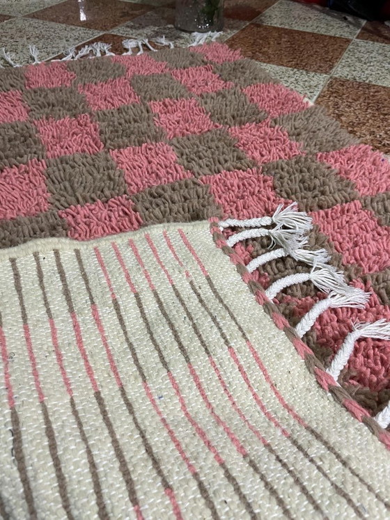 Traditioneller handgeknüpfter Teppich aus reiner Wolle, Größe 100/200 cm – Teppiche & Läufer, Wool (photo 4 of 7)