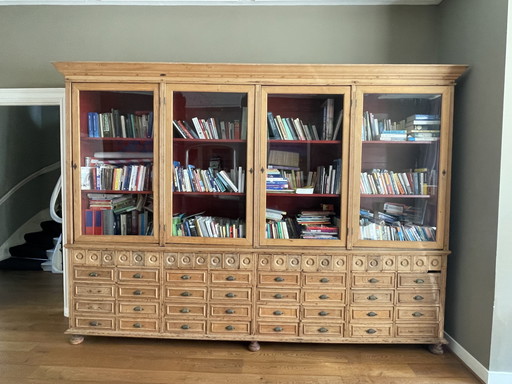 Authentic Antique Apothecary Cabinet
