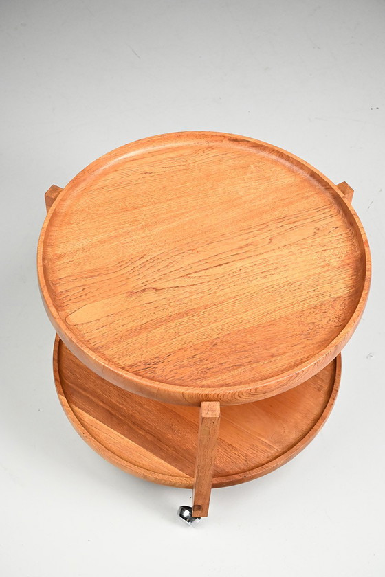 Image 1 of Carrito de té de roble