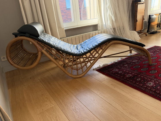 Image 1 of Chaise longue vintage Flechtatelier Schütz