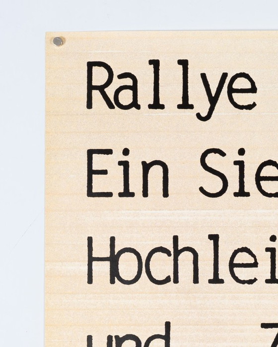 Image 1 of Porsche Rallye Paris Dakar 84 – 1984 – Poster originale Porsche vintage del Gruppe C – Vintage Motorsport – 102x76 cm