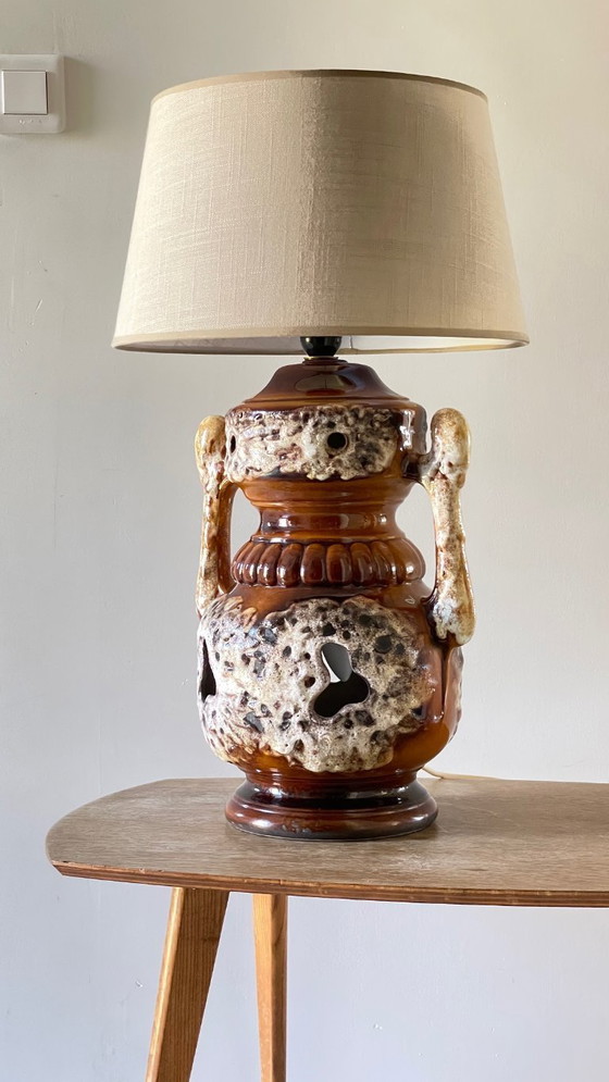 Image 1 of Fat Lava Lamp, Dubbele Verlichting, Vintage Stijl