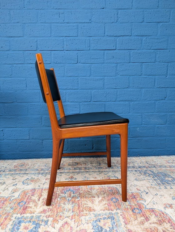 Image 1 of 4x Danish Design Chairs, Designed By Kai Lyngfeldt Larsen For Søren Willadsen, 1960s