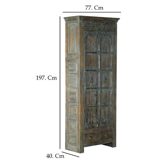Ropero de doble puerta DOOR – Metal, Madera (photo 2 of 12)