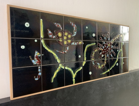 ADRI Ceramic Tile Panel – Adri Belgique, Wall decoration, Wood (photo 3 of 15)