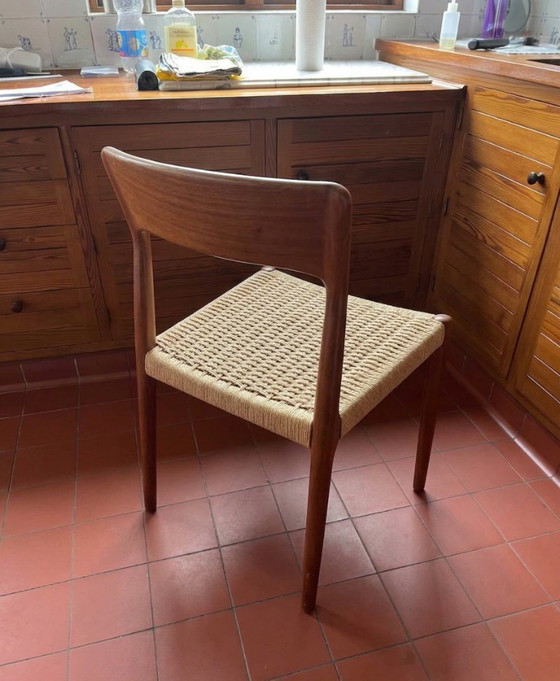 Image 1 of Set di 2 sedie di design danese – Henning Kjærnulf per Korup