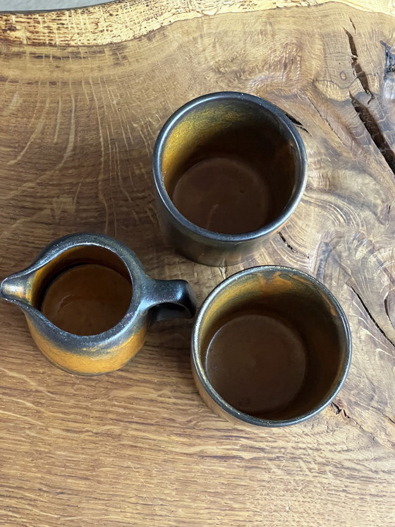 Image 1 of West-Duitsland koffiemokjes en melkkannetje