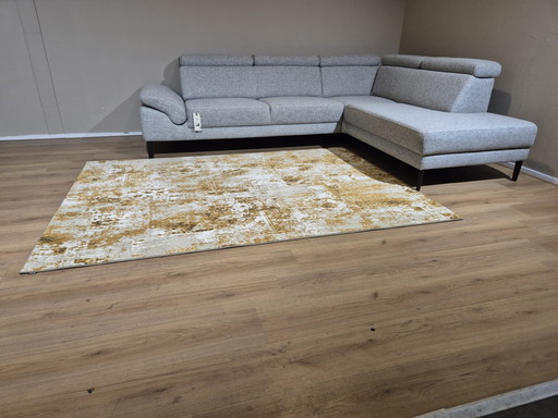 50% Korting! Nieuw - Montel Vloerkleed Bellows - Geel