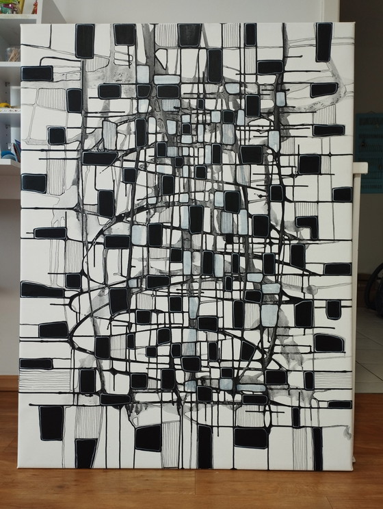 Image 1 of Natia Antadze Abstrakte Komposition XXL 