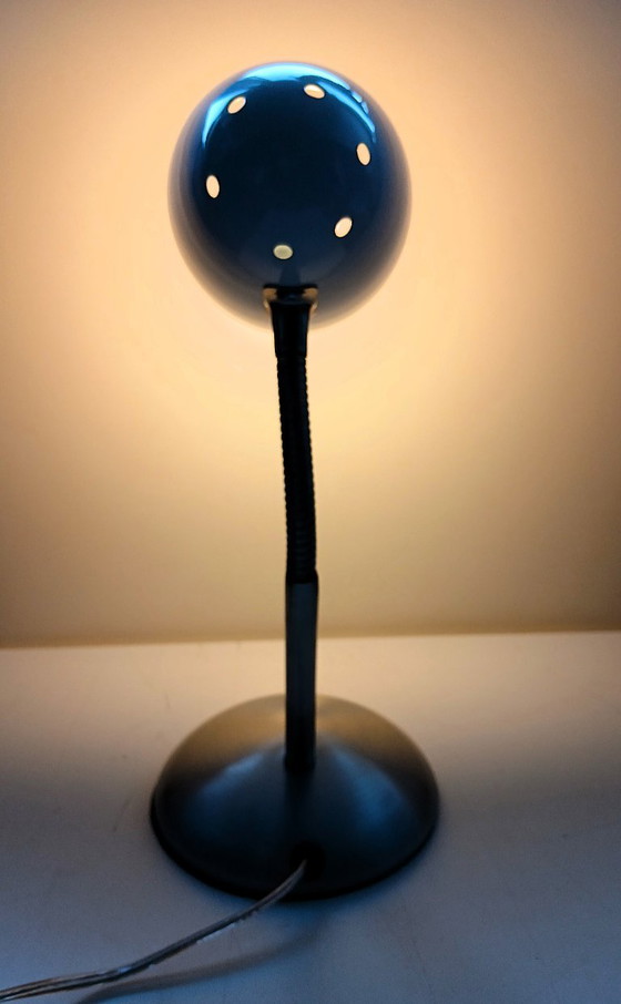 Lampe de bureau flexible Vintage HEMA – Flexo Basic White (1980-1990) – Lampes de bureau, Métal, Plastique (photo 6 of 10)