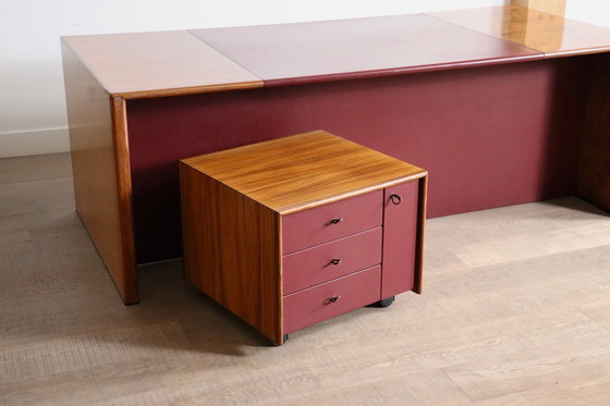 Image 1 of Artona Directors Desk by Afra and Tobia Scarpa for Maxalto Italy 1979