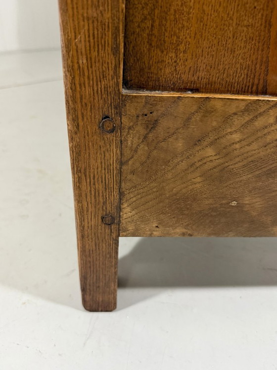 Image 1 of Antique oak bench 1900's