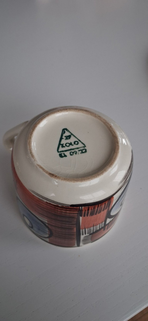 Taza de té y platillo, Kolo, Loza, Cerámica, Negro (foto 2 de 5)