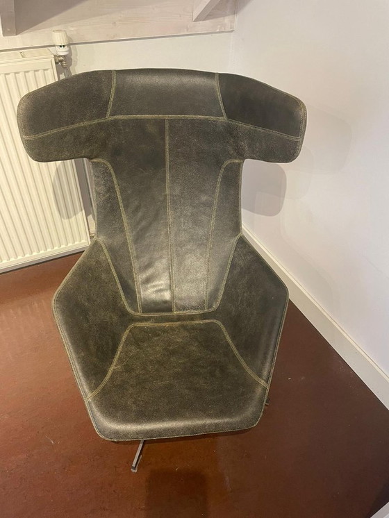 Image 1 of Moroso Chair Take a Line for a Walk (Footstool Gratis)