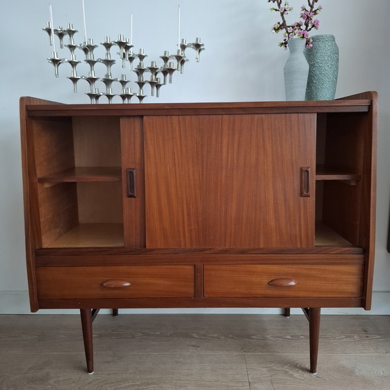 Image 1 of Small sideboard, TV cabinet, teak cabinet