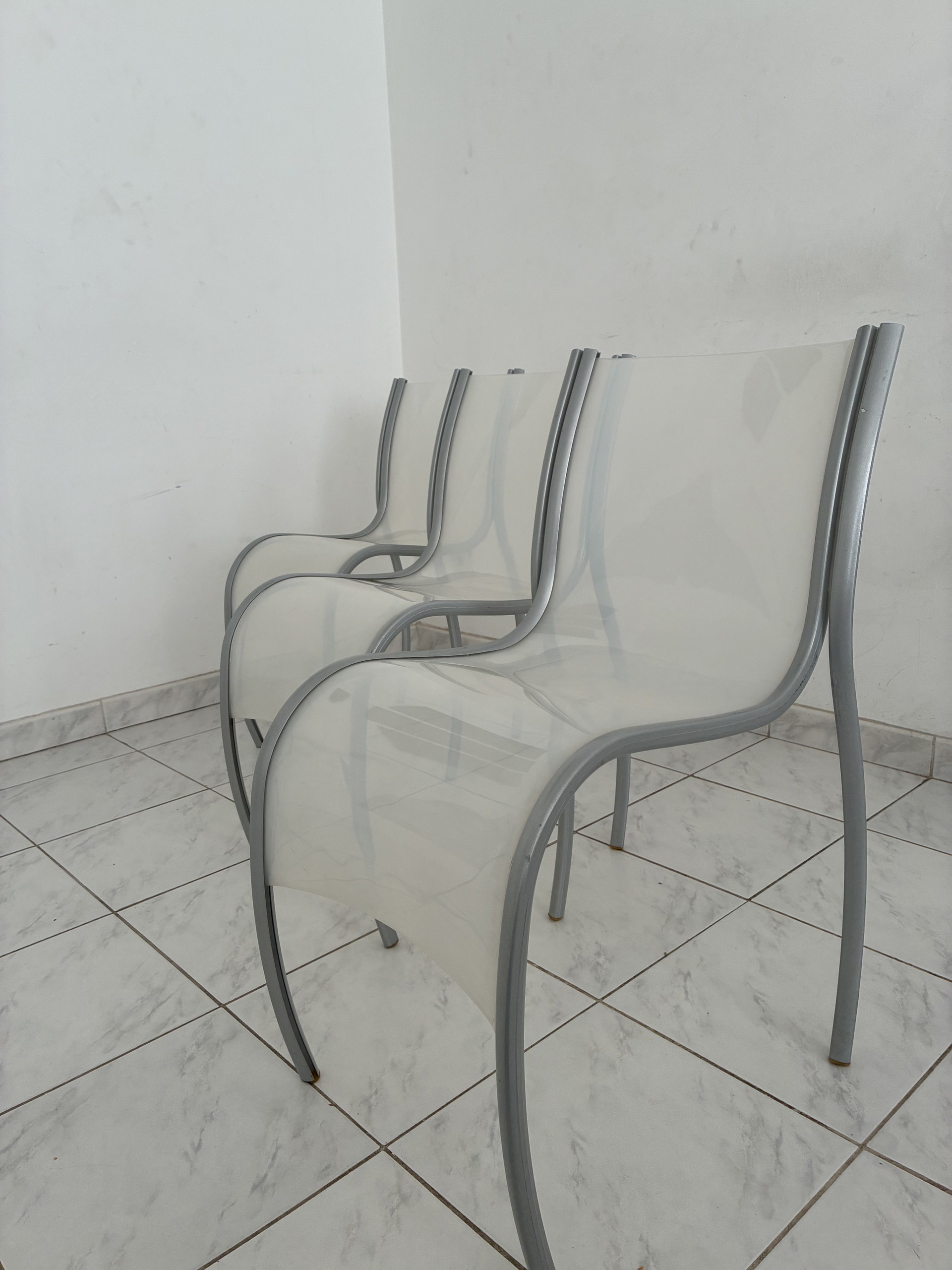 Ron Arad For Kartell '2 Plastic Fantastic Design Chairs'. | Whoppah