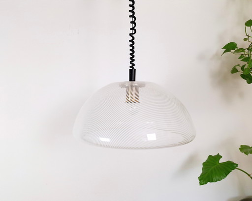Vintage Meblo Lamp / Guzzini Lamp / Space Age Lamp / Luigi Massoni / Meblo / Plastic Lamp / Retro Light / Mid Century Modern Lig
