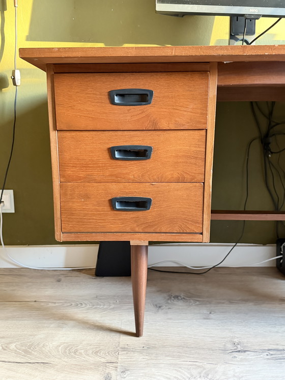 Scrivania Vintage in Teak Mid-century – Scrivanie, Wood (photo 5 of 11)
