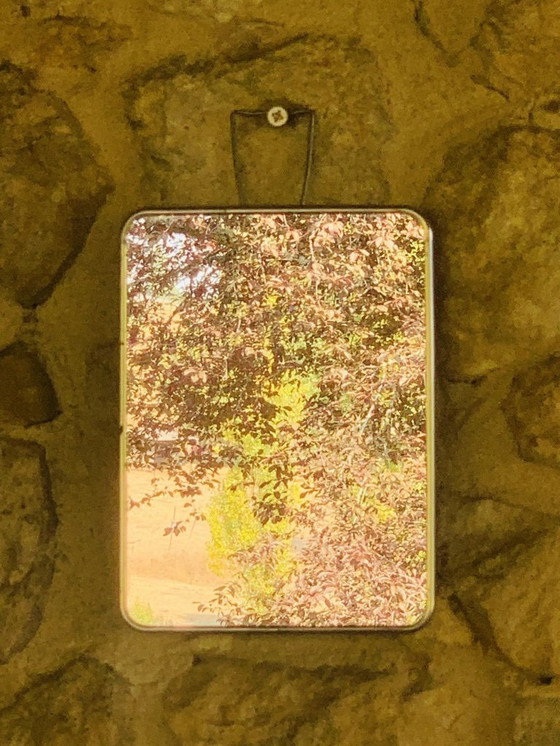 Image 1 of  Mid-Century, Vintage, French Barber Mirror, Circa 1950s - 60s