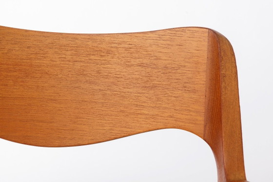 Image 1 of Niels O. Møller Model 55 Armchair, Danish Teak Lounge Chair, Mid-Century Modern Chair, Vintage 1950s Scandinavian Design