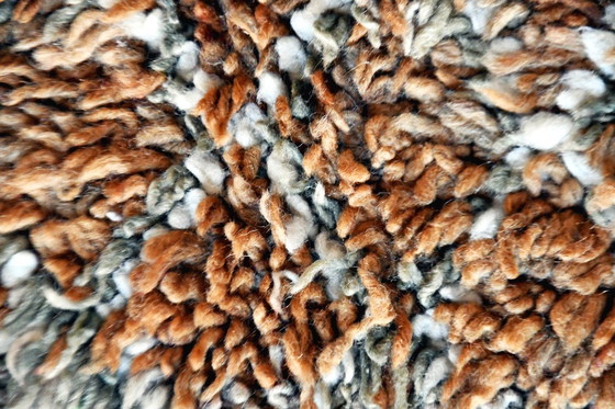 Image 1 of Earthy Tone Vintage Moroccan Boujaad Rug – 228 x 141 cm