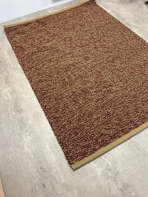 Tapis Laine Brink & Campman Nest Rouge/Camel 170x240cm