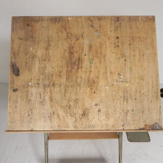 Drawing Board Reply von Wim Rietveld und Friso Kramer für Ahrend De Cirkel, 1959 – Schreibtisch, Wood, Iron (photo 22 of 27)