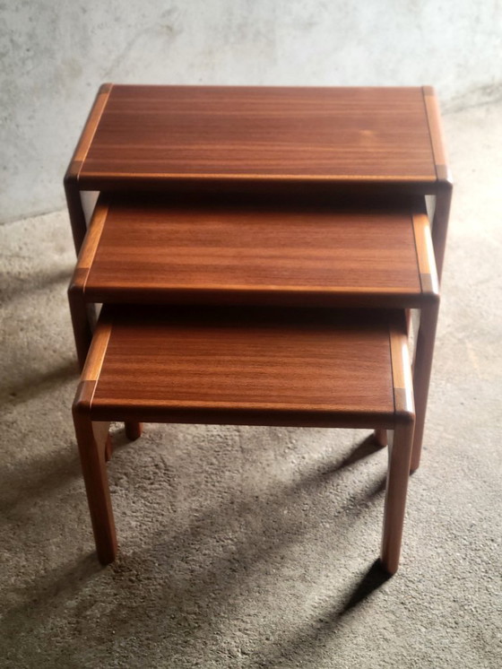 Image 1 of Set di nidificazione danese vintage in teak