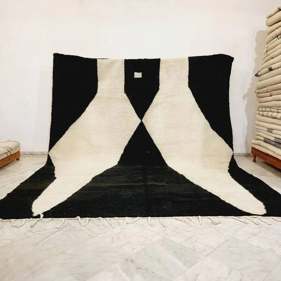 Handgemaakt Marokkaans vloerkleed 200cm x 300cm – Vloerkleden en tapijten, Wool, Modern (photo 8 of 8)