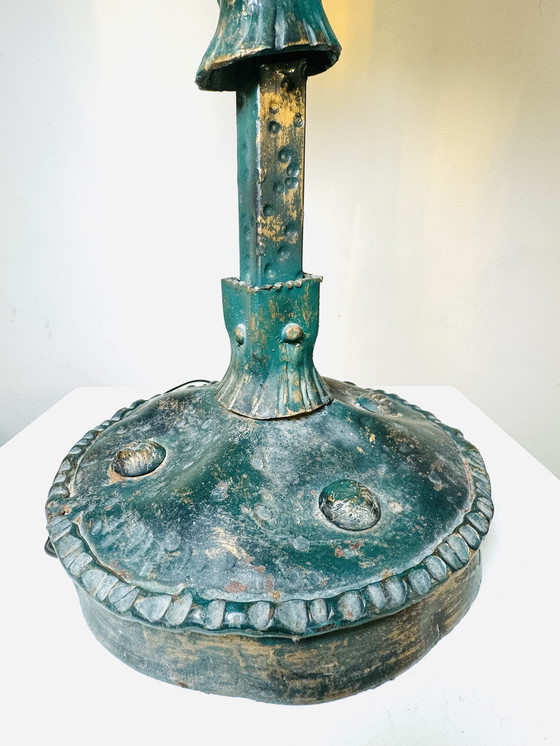 Image 1 of LAMPADA DA TAVOLO BRUTALISTA UNICA NEL SUO GENERE - BIANCARDI & JORDAN ARTE, ITALIA, anni '70