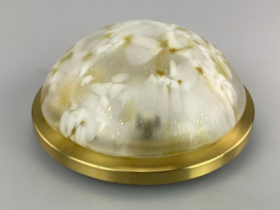 Image 1 of Années 70 Peill & Putzler Plafonnier Verre Space Design Lampe 70s