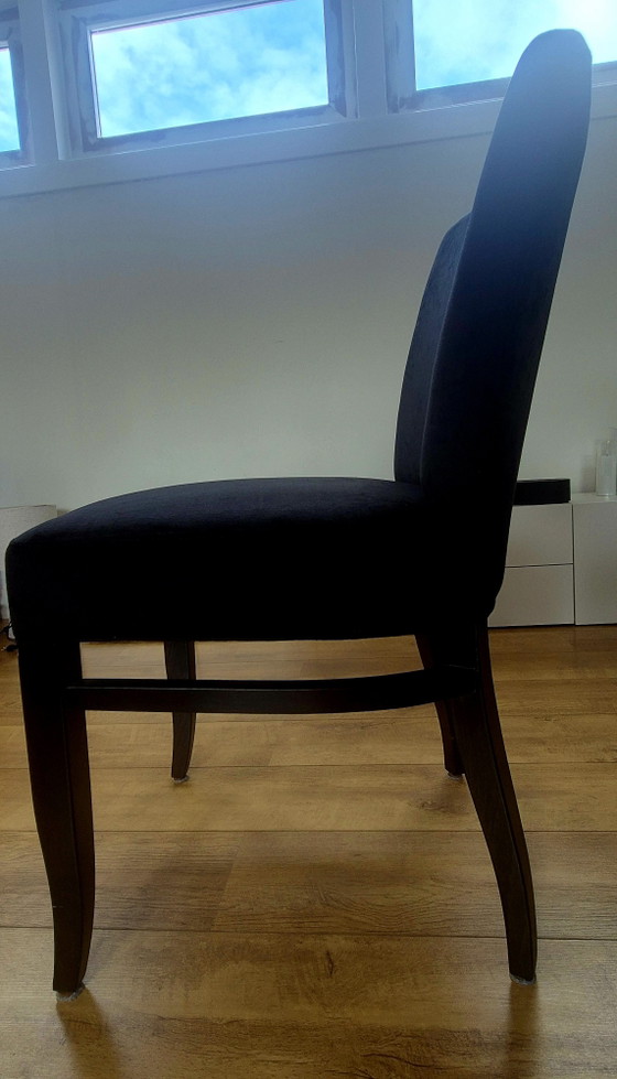 Chaises de salle à manger – Velvet, Wood (photo 5 of 10)