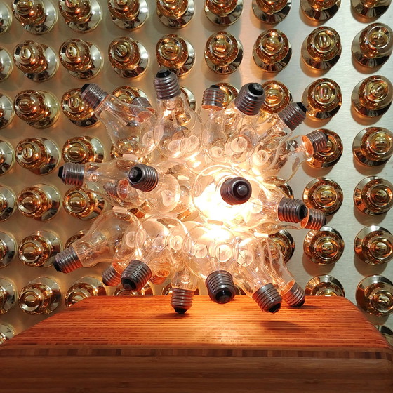Image 1 of "Spare" Light Object Constructed From 26 Light Bulbs