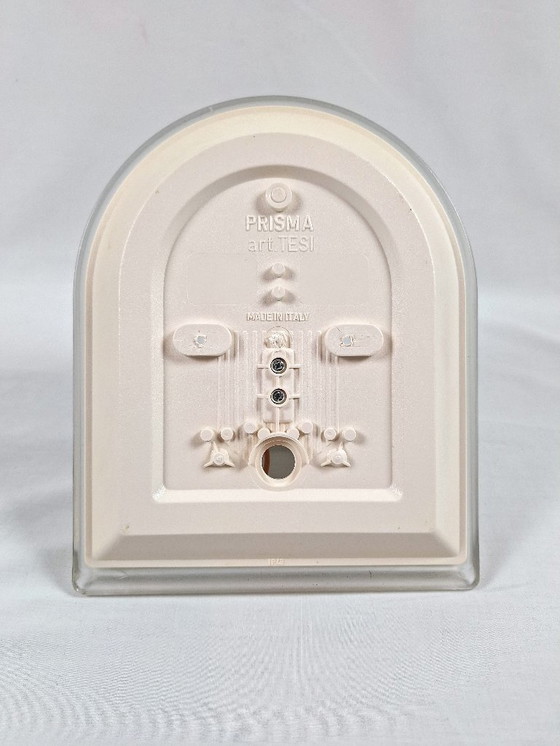 Image 1 of Pair of 80s glass wall lights by Roberto Fiorato for Prisma