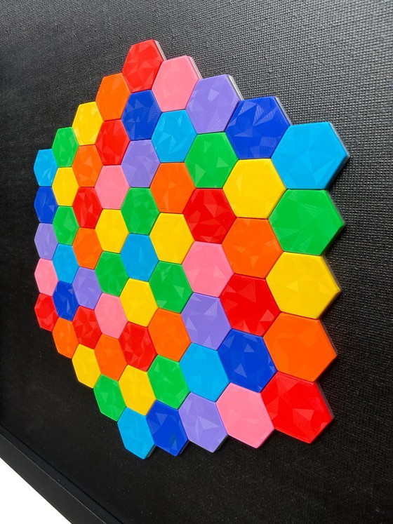 Image 1 of Fragmentos de caleidoscopio (Juego de 3 - Decoración de pared)