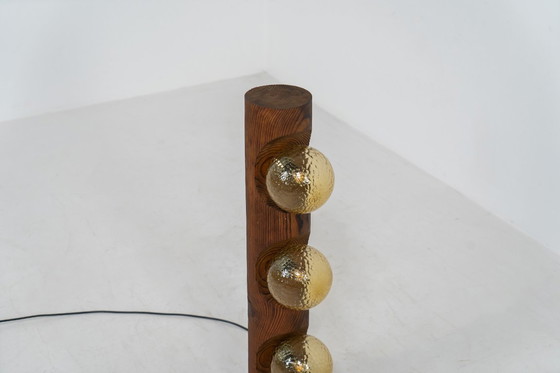 Image 1 of Sculptural floor lamp by Temde Leuchten (Switzerland, 1970s).