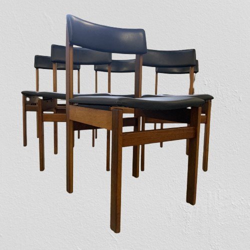 Chaises design de Jos De Mey pour Van Den Berghe-Pauvers