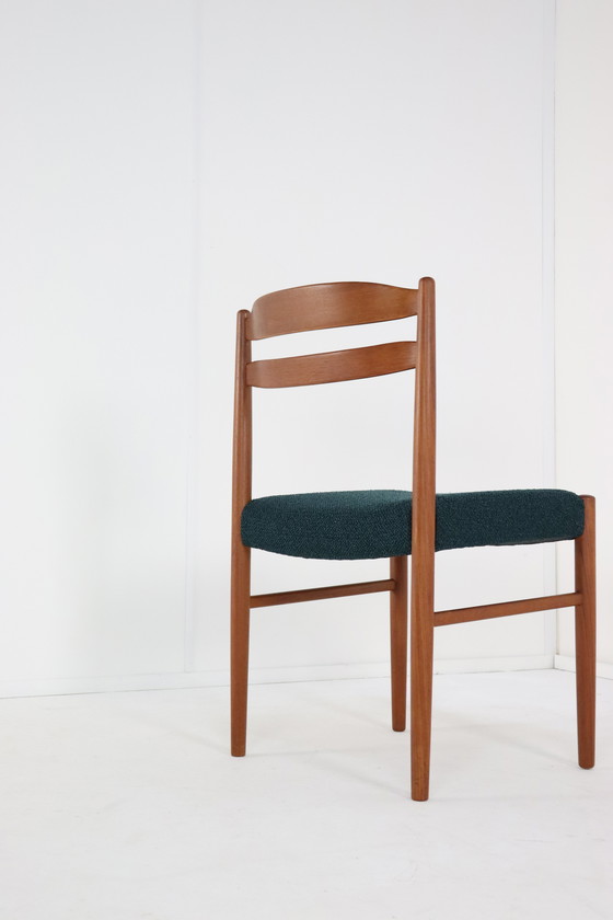 Image 1 of Ensemble de 6 chaises vintage Carl Ekström pour Albin Johansson
