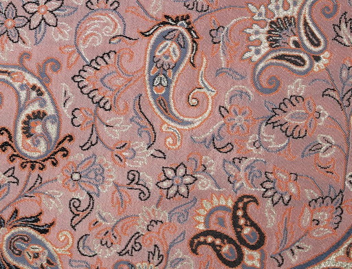 Tovaglia orientale fatta a mano, finemente lavorata con fili di seta, 100 x 100 cm