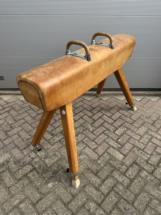 Image 1 of Vintage Gymnastics Horse incl. Stirrups