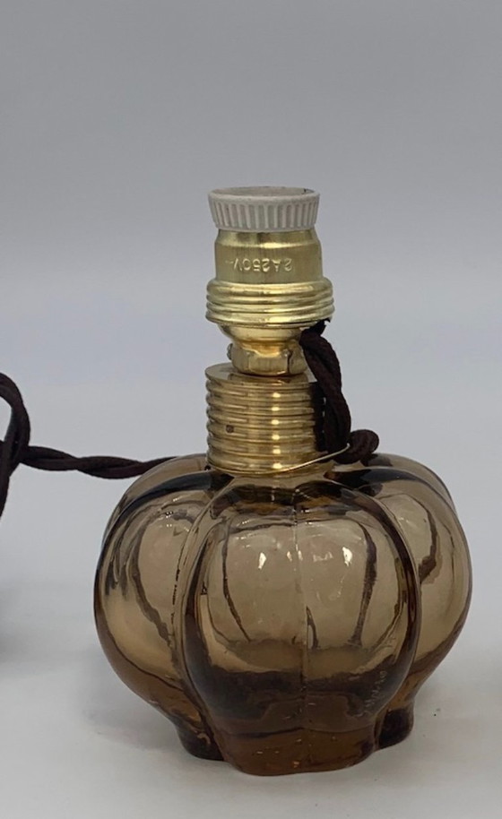 Image 1 of Paar Murano glazen tafellampen van Seguso